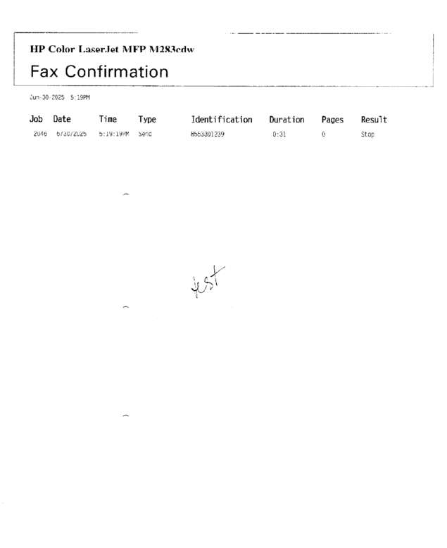 fax page