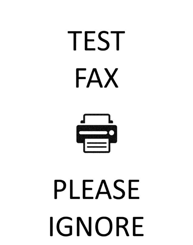 fax page