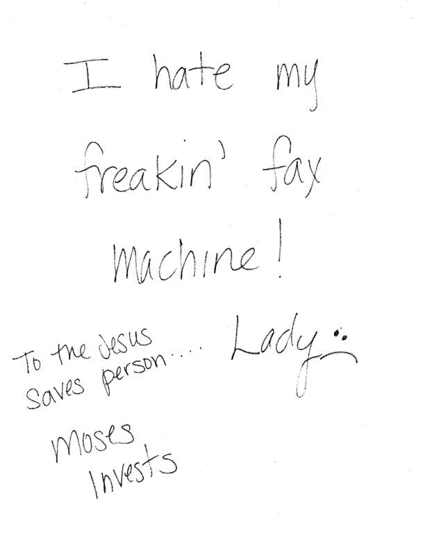 fax page