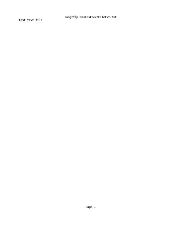 Fax page