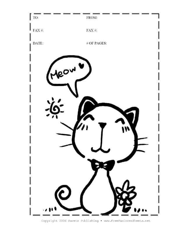 Fax page