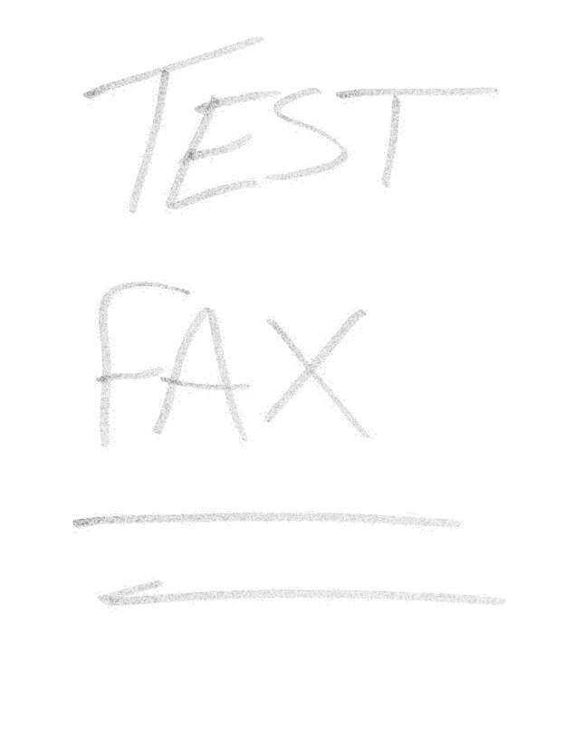 fax page