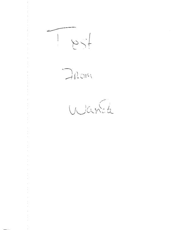 Fax page