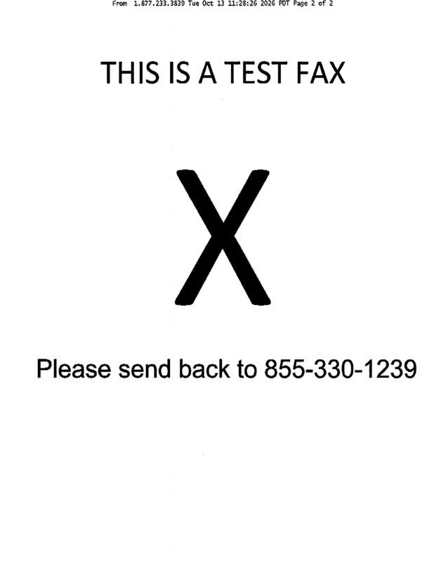 fax page