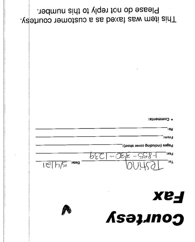 fax page