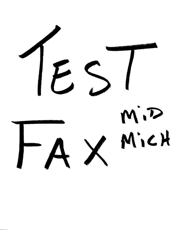 Fax page