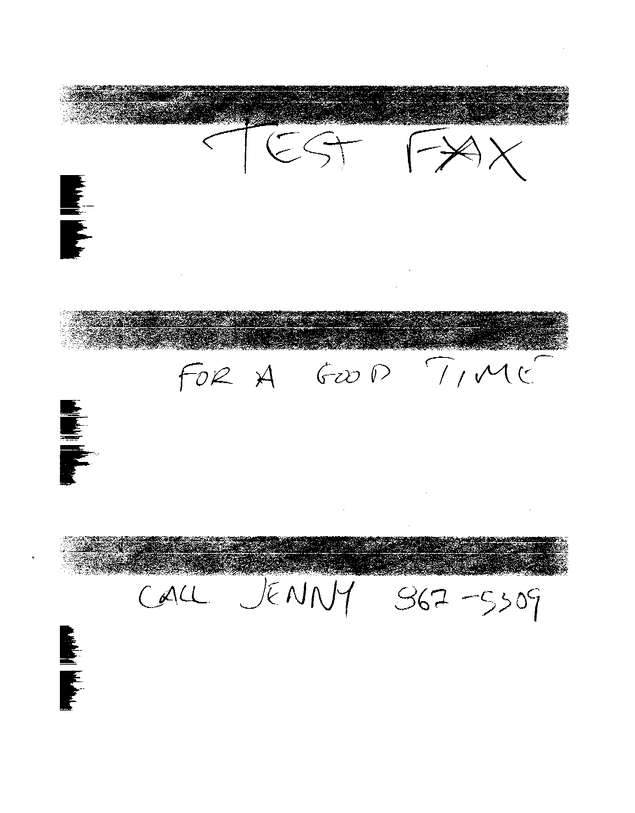 Fax page