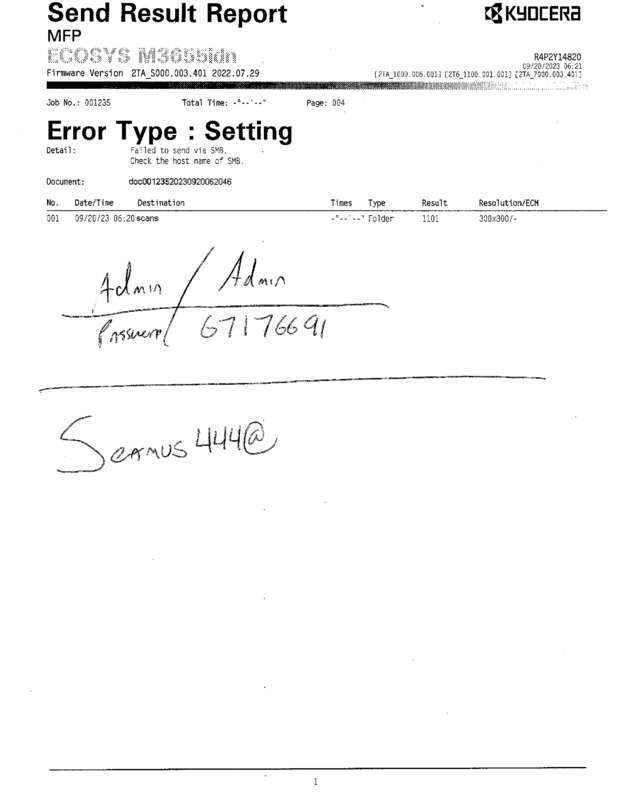 fax page