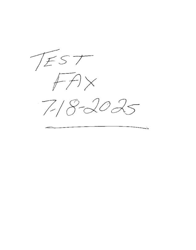 fax page