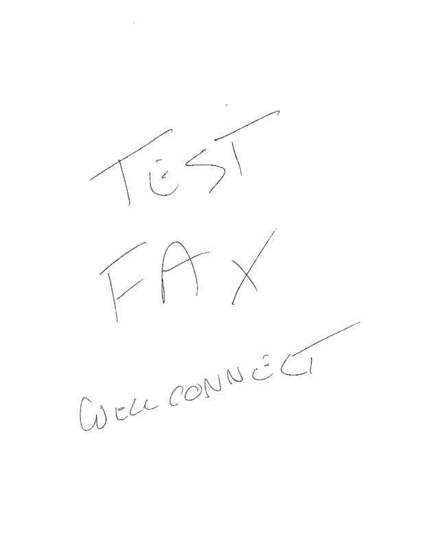 Fax page