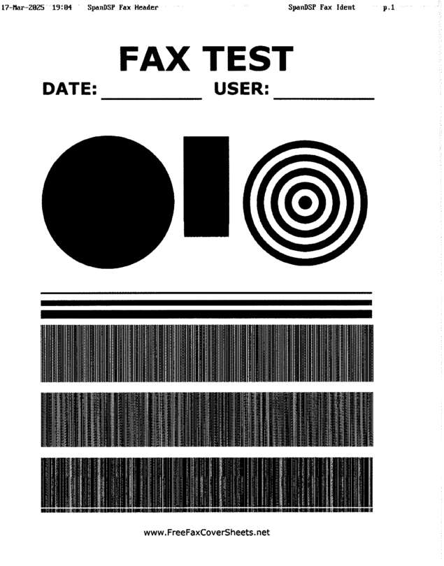 fax page