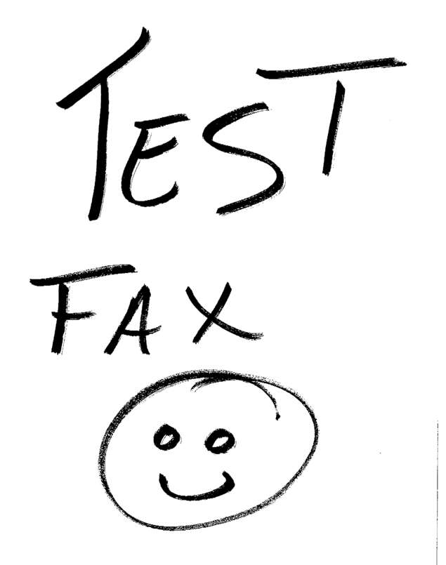 fax page