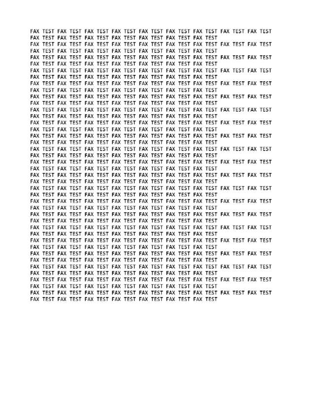 fax page