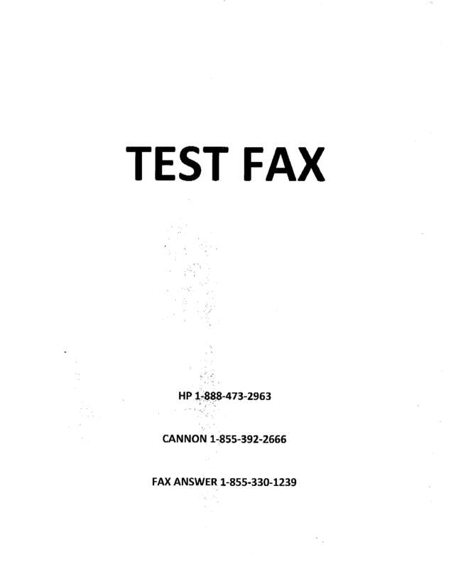 fax page