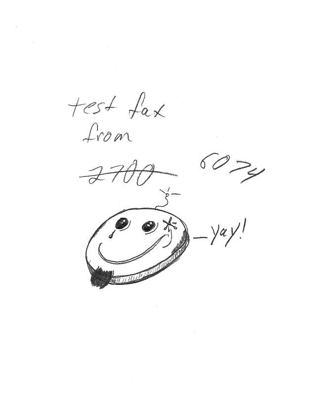 Fax page