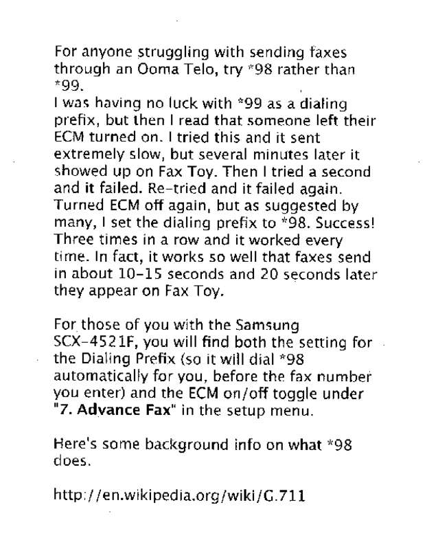 fax page