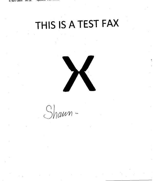 fax page
