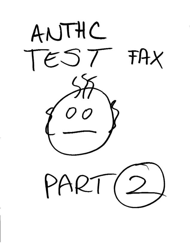 Fax page