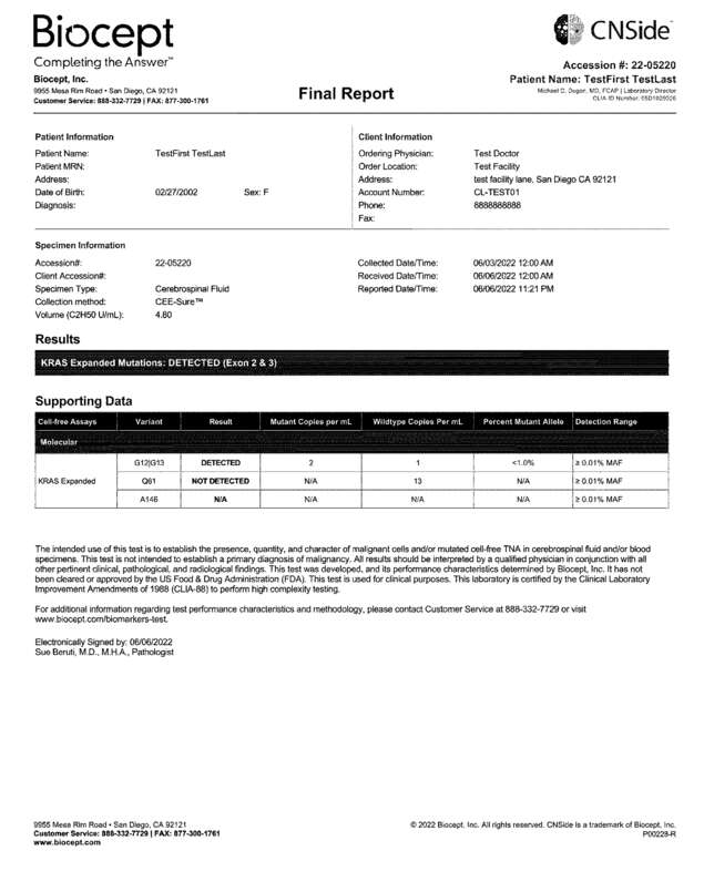 Fax page