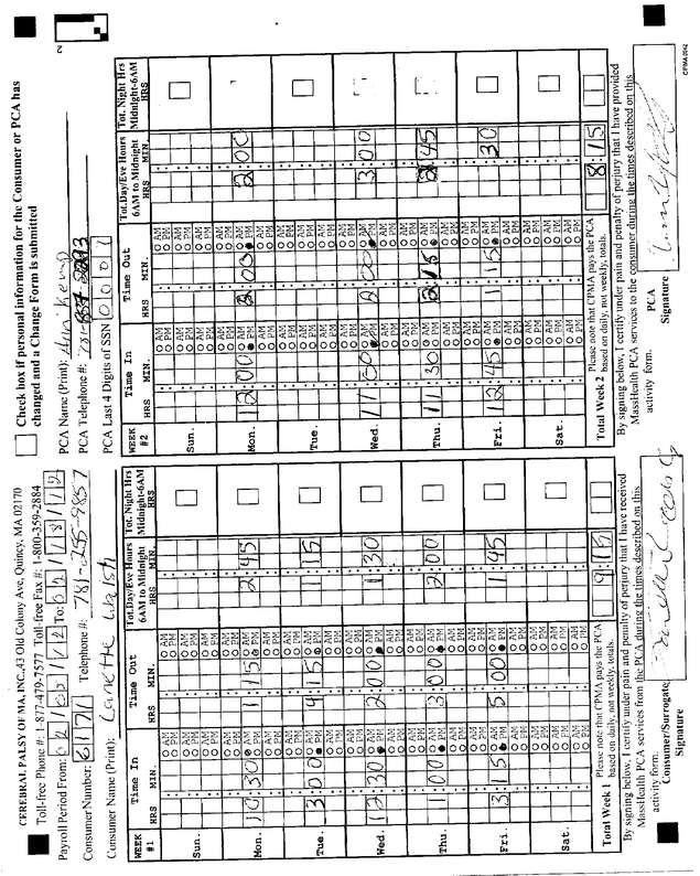 Fax page
