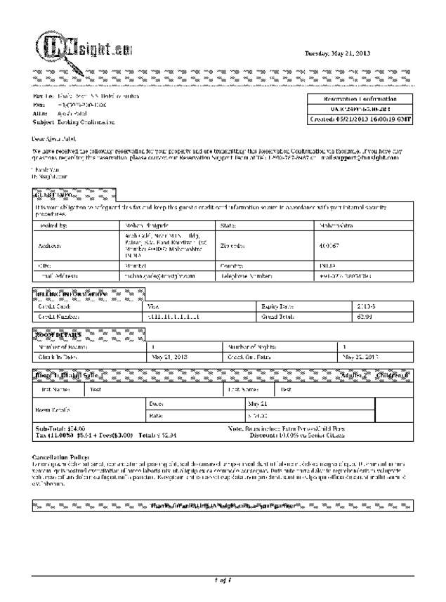 fax page
