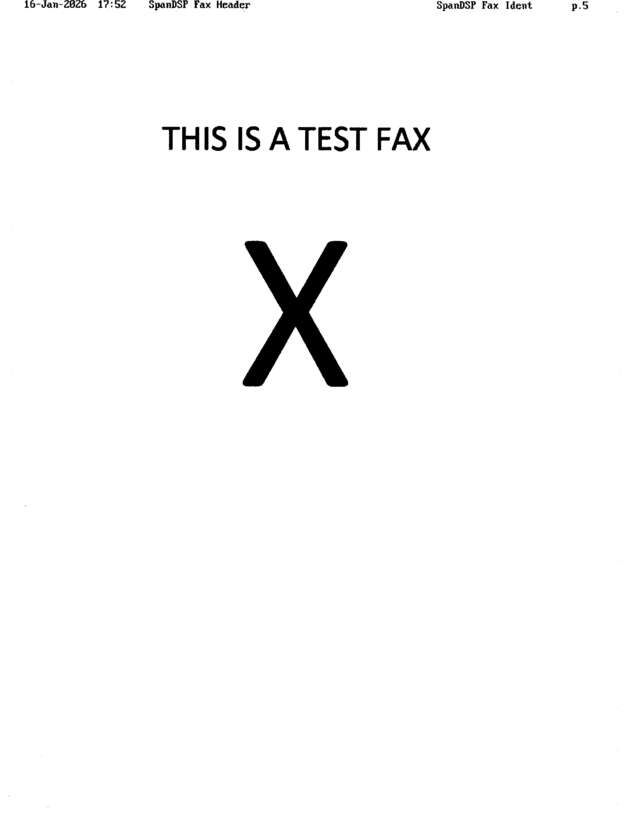 fax page