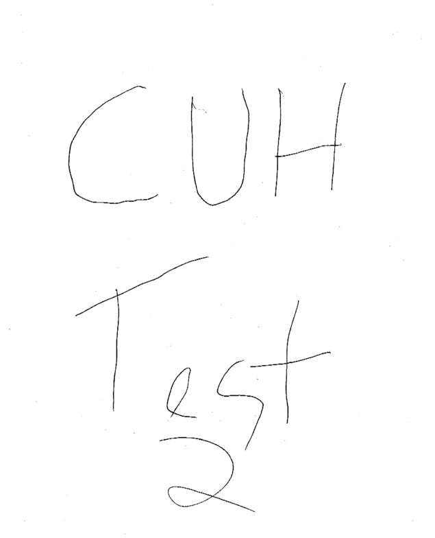Fax page