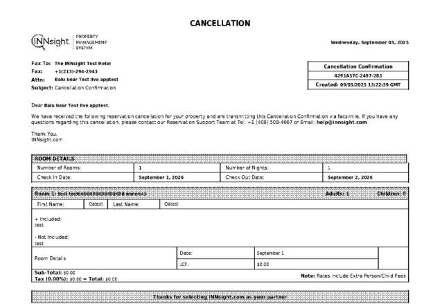 fax page