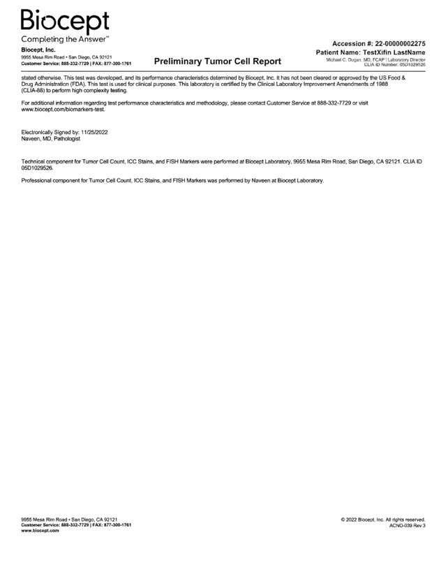 Fax page