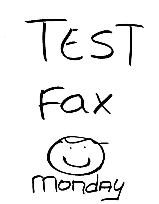 Fax page