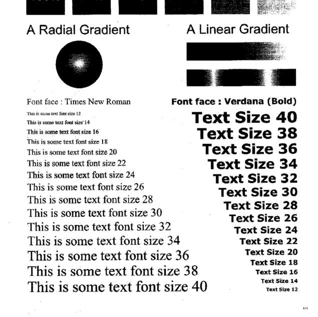 Fax page