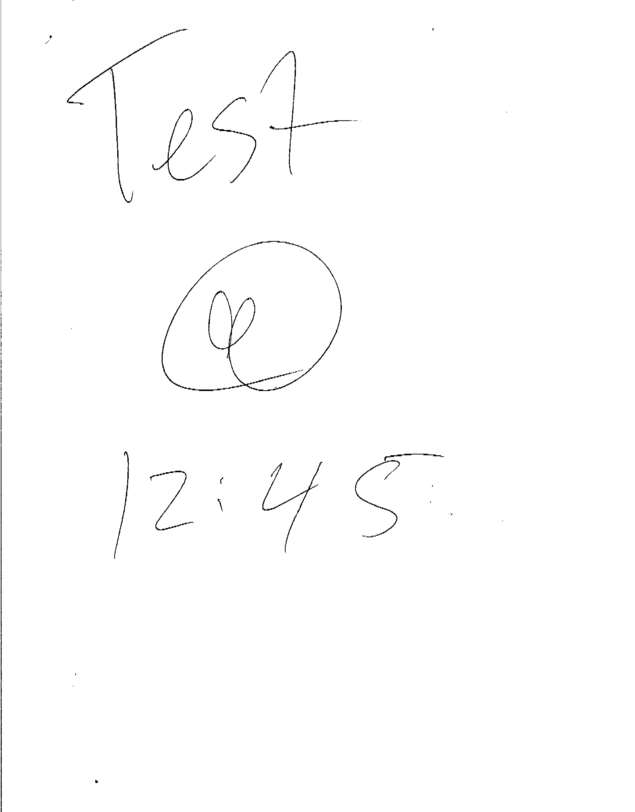 Fax page