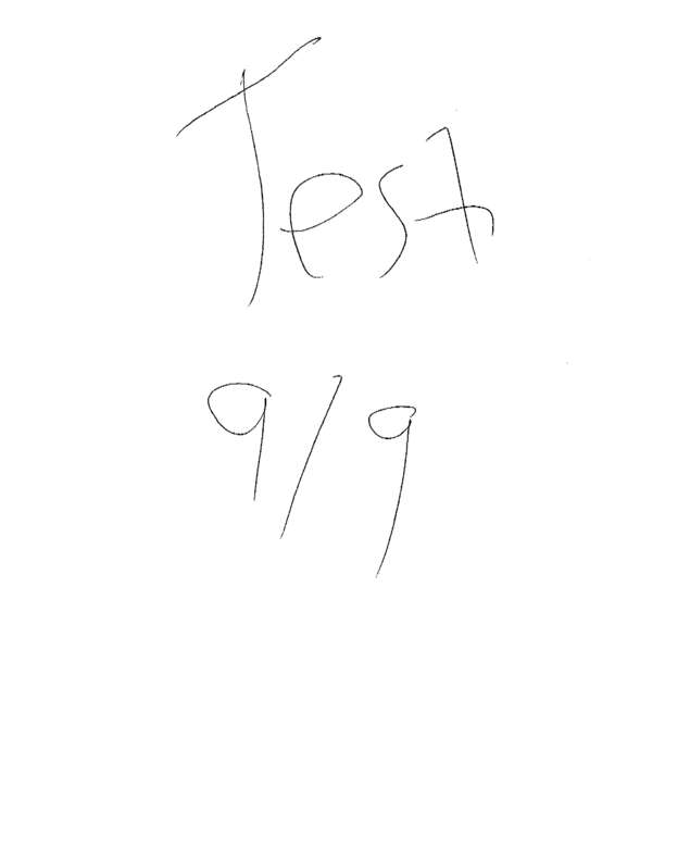 Fax page
