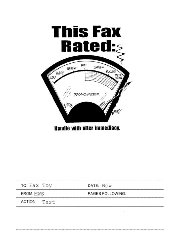 fax page
