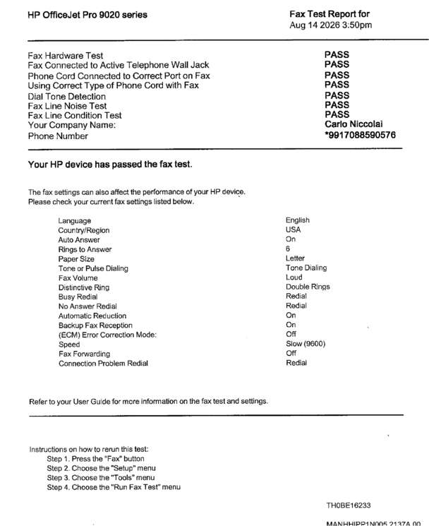 fax page