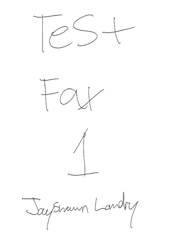 fax page