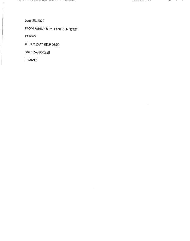 fax page