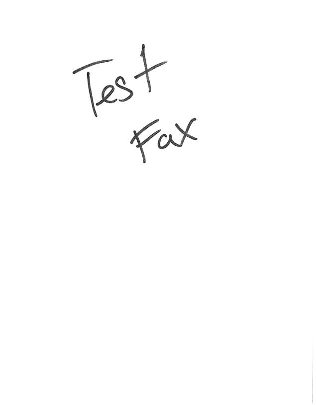 fax page