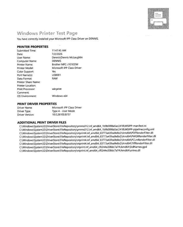 fax page