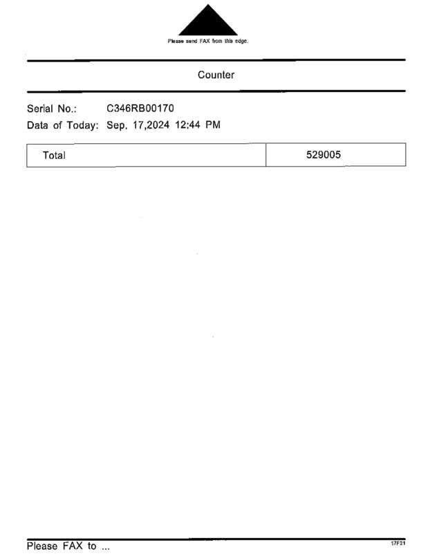 Fax page