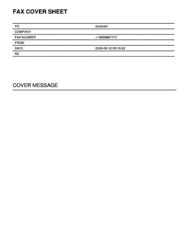 fax page
