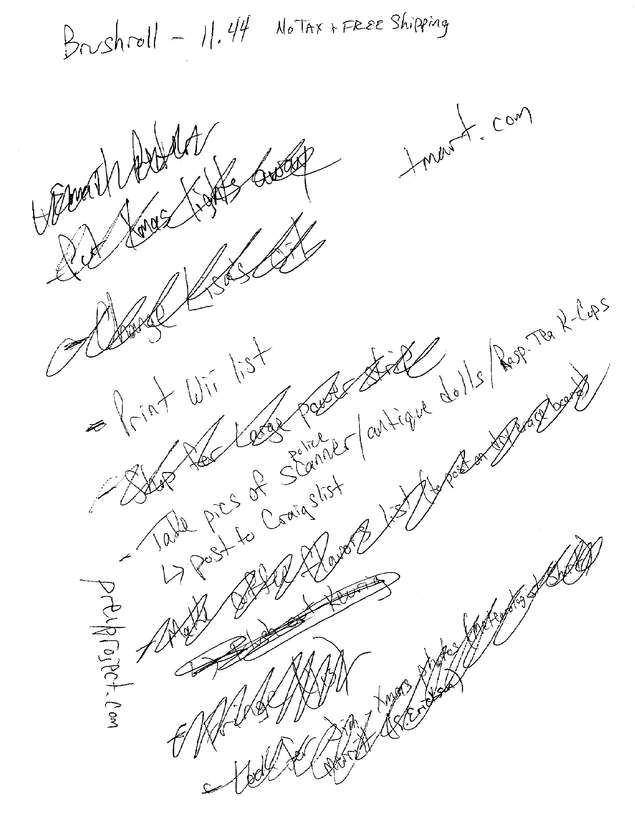Fax page