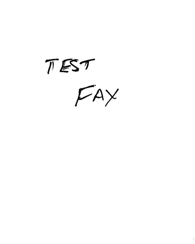 fax page