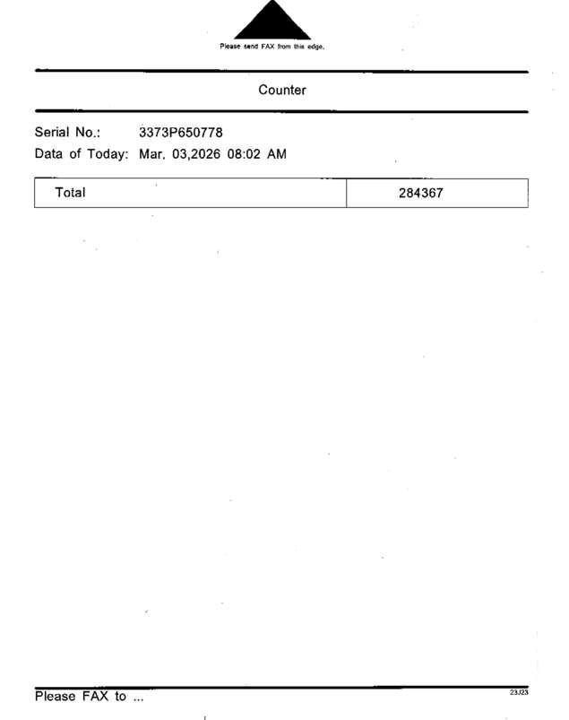 Fax page