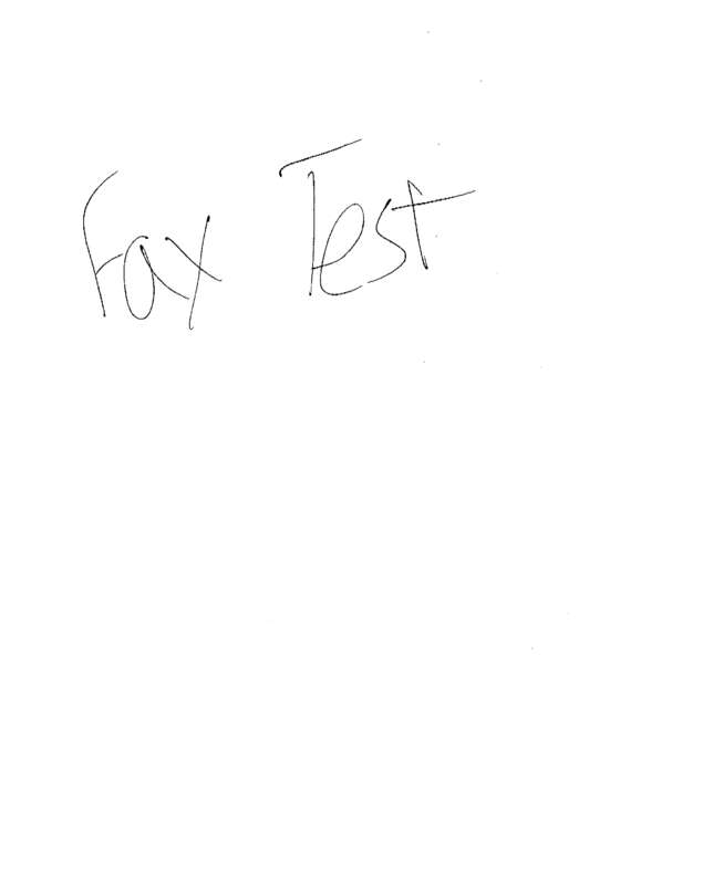 fax page
