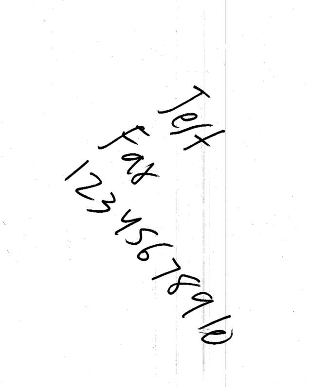fax page