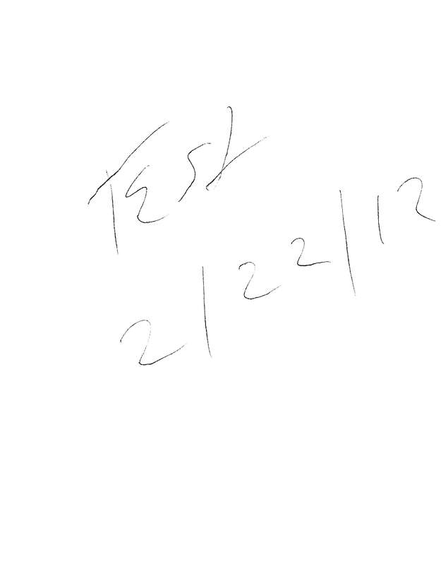Fax page