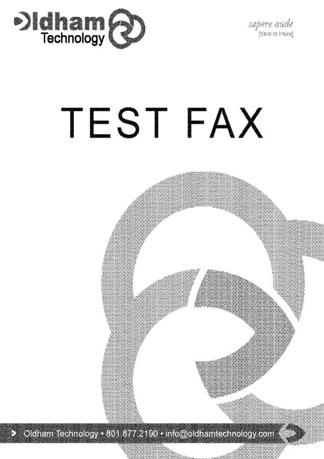 fax page