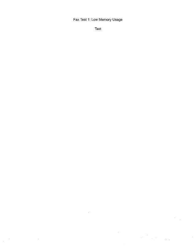 fax page