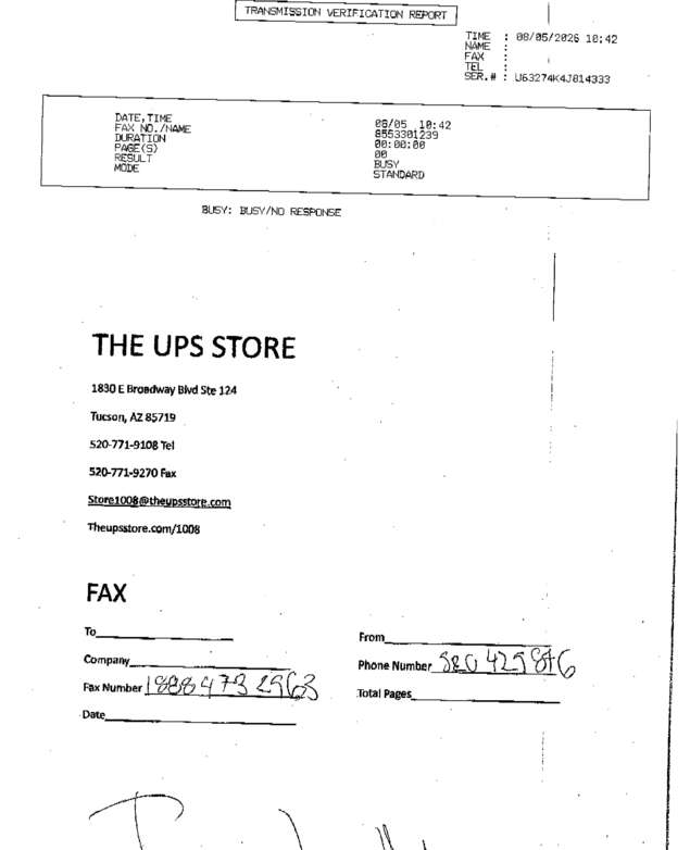 fax page